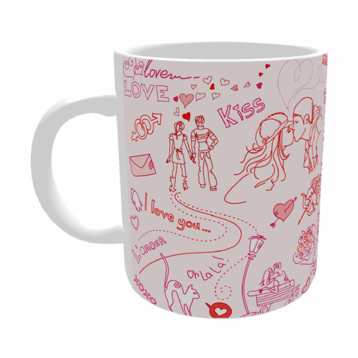 Foto destaque - Caneca Kiss