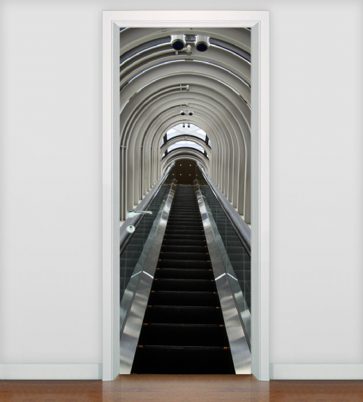 Foto destaque - Adesivo para Porta Escadas 2