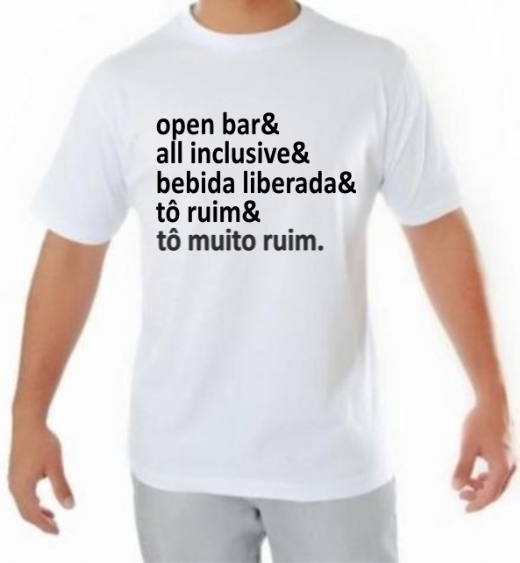 Foto destaque - Camiseta Frases 14