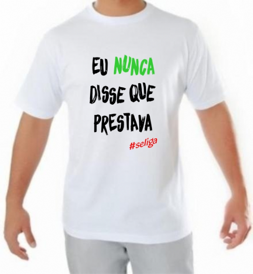 Foto destaque - Camiseta Frases 16