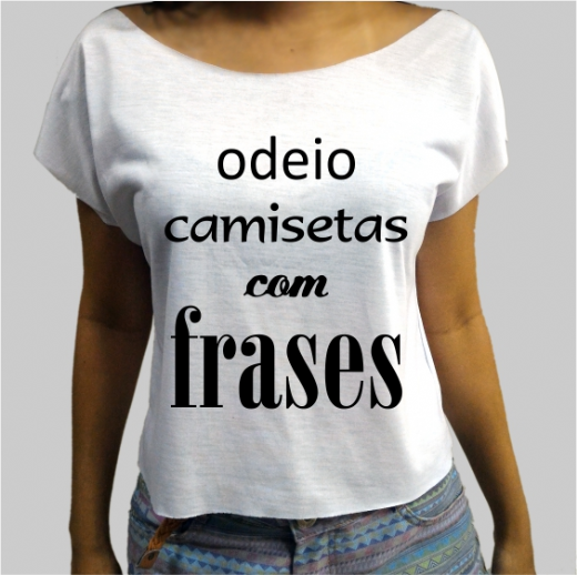 Foto destaque - Camiseta Frases 6