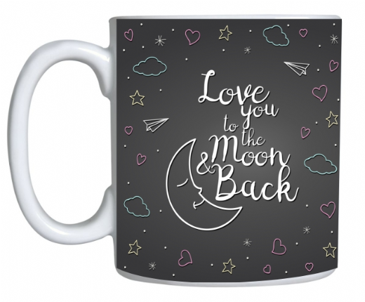 Foto destaque - Caneca Love you to the moon