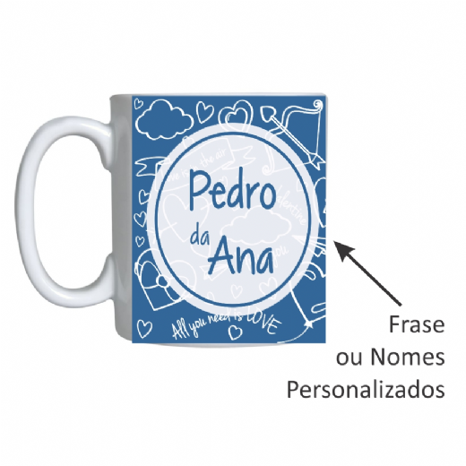 Foto destaque - Caneca Namorados Nomes 02