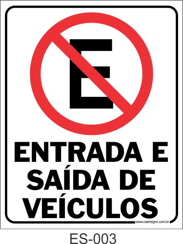 Foto destaque - Placa Estacionamento 03