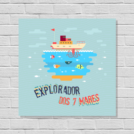 Foto destaque - Placa Explorador dos 7 Mares