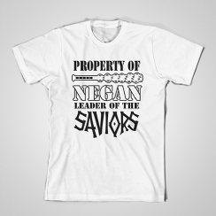 Foto 1 - Camiseta TWD Property of Negan - Filmes/Sries 32