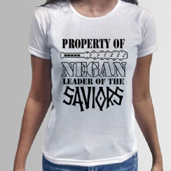 Foto 2 - Camiseta TWD Property of Negan - Filmes/Sries 32