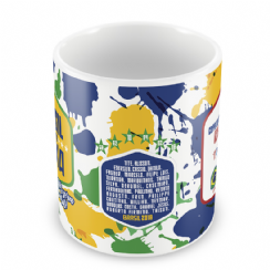 Foto 1 - Caneca Brasil rumo ao Hexa - Jogo Brasil x Suia