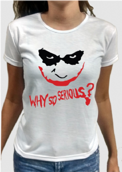 Foto 2 - COMBO Camisa + Caneca Coringa Why so Serious?