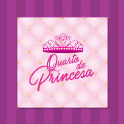 Foto 1 - Placa Quarto de Princesa